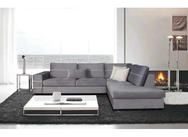 Γωνιακός καναπές Ivory